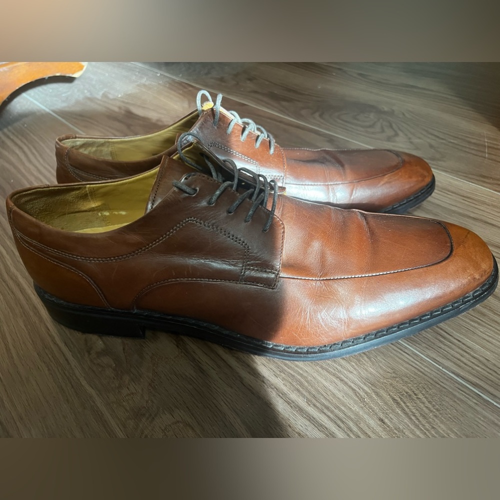 Cole Haan Leather Dress Shoes C07515 FB12 size 14M